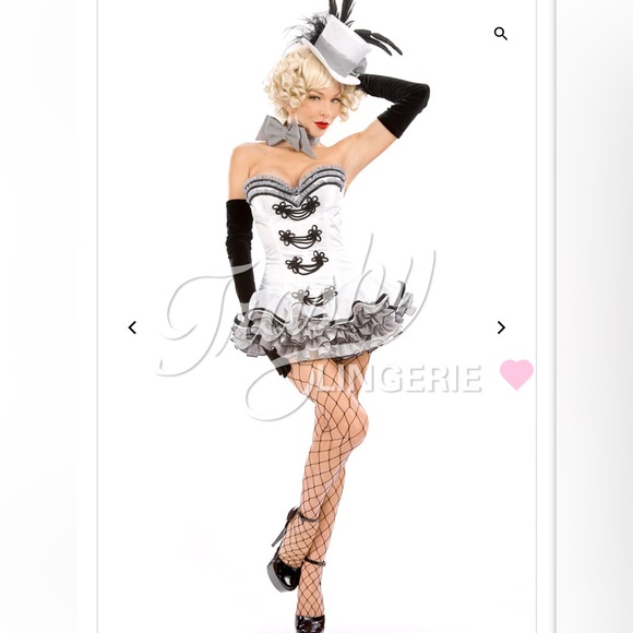 Trashy Original Bespoke/custom Cigarette Girl Costume - Picture 2 of 16